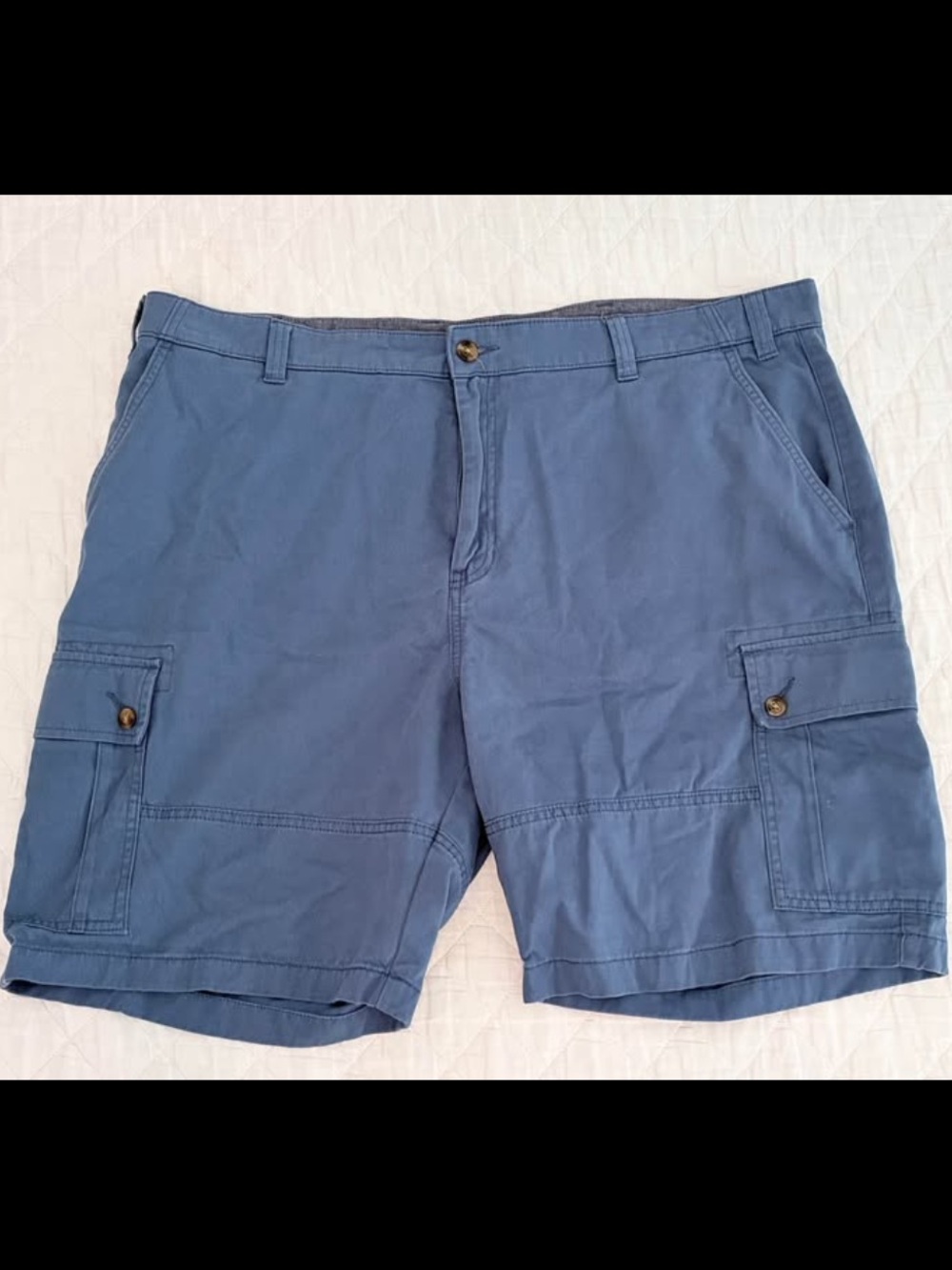 Nautica Slate Blue Cargo Shorts